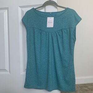 NEW! Teal loose Tee size small